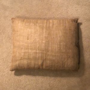 Burlap Pillow